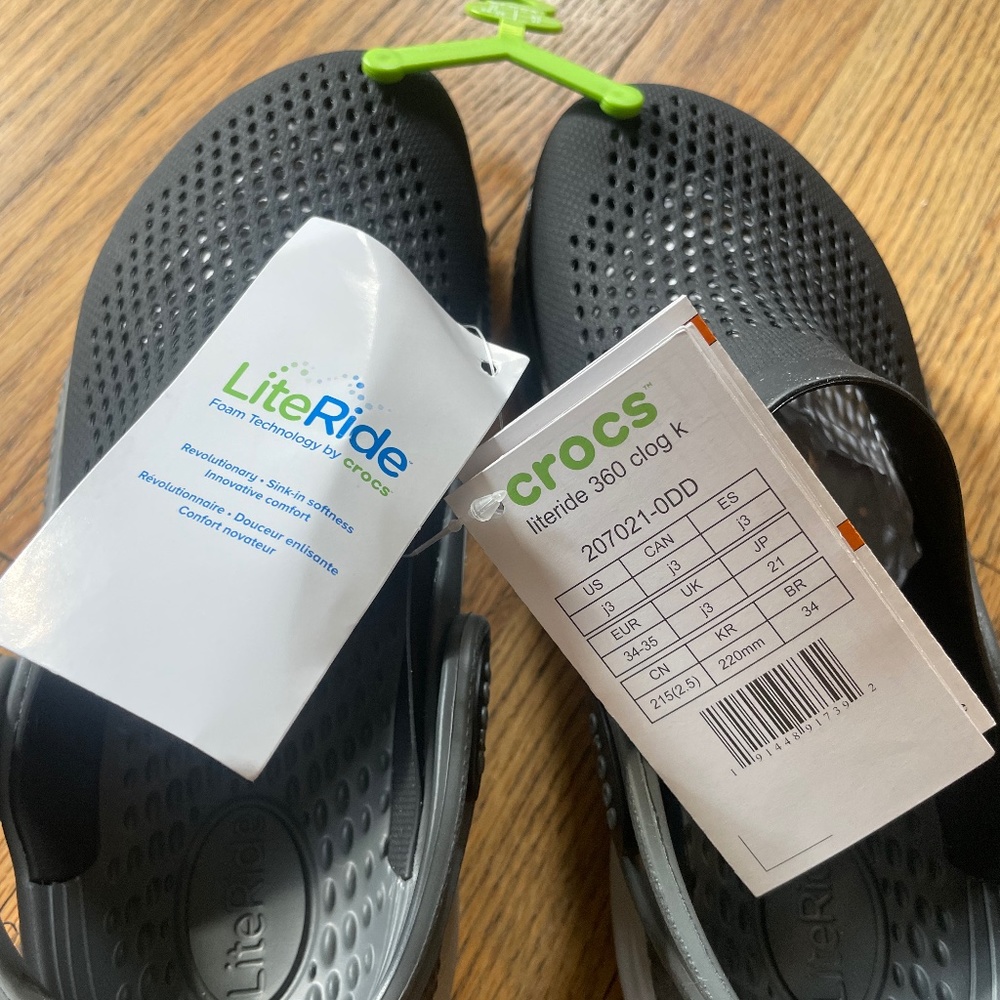 kids crocs lite ride 360 clog